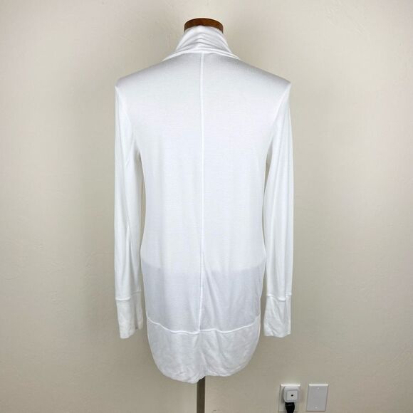 Athleta Pranayama Restore Wrap Pocket Cardigan - White - Picture 6 of 7